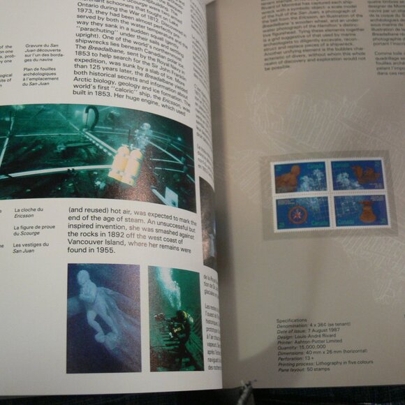 CANADA POST 1987  YEAR STAMP COLLECTION. - Picture 5 of 7